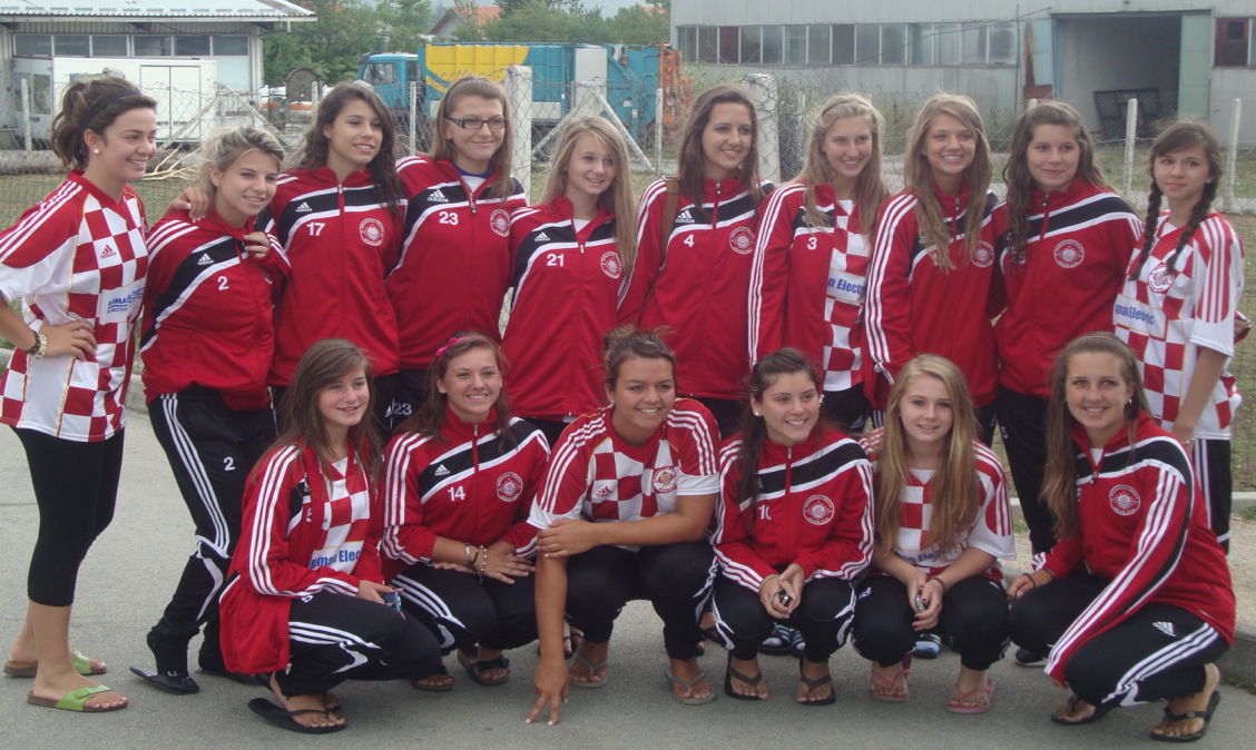 The Girls Under 16 Team Successfully Tours Croatia in Summer of 2010