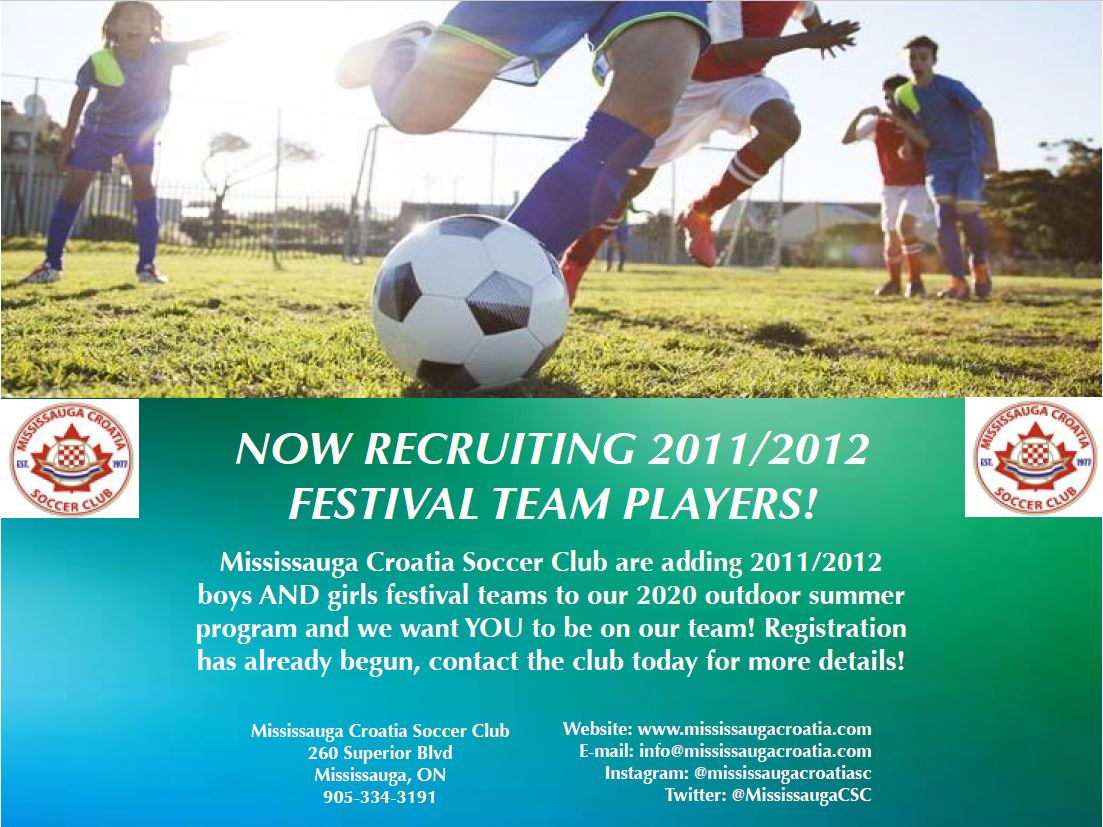 Festival Teams MISSISSAUGA CROATIA SOCCER CLUB