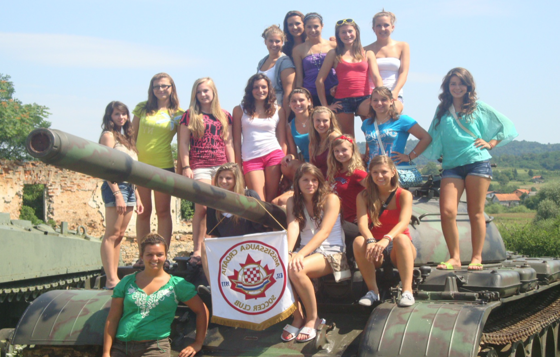 The Girls Under 16 Team Successfully Tours Croatia in Summer of 2010