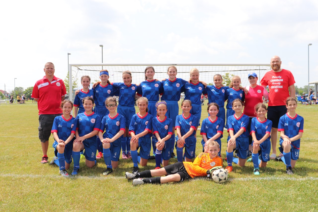 2007 Girls Mississauga Croatia Soccer Club MISSISSAUGA CROATIA